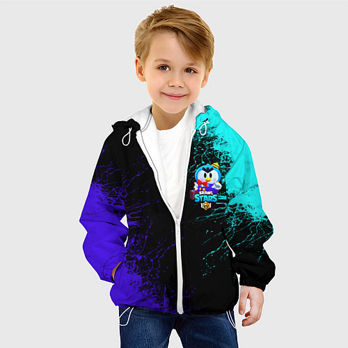 Детская куртка Brawl stars MRP / 3D-Белый – фото 4