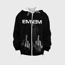 Куртка с капюшоном детская EMINEM, цвет: 3D-белый