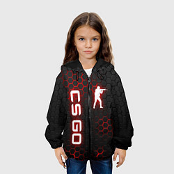 Куртка с капюшоном детская CS GO, цвет: 3D-черный — фото 2