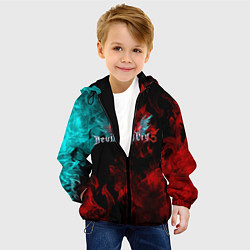 Куртка с капюшоном детская DEVIL MAY CRY, цвет: 3D-черный — фото 2