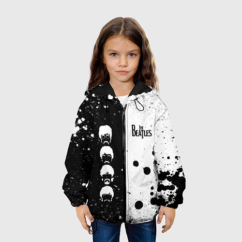 Детская куртка Beatles / 3D-Черный – фото 3