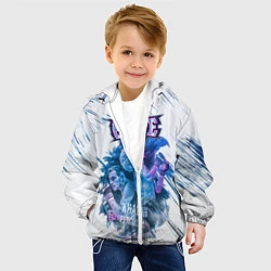 Куртка с капюшоном детская Хабиб, цвет: 3D-белый — фото 2