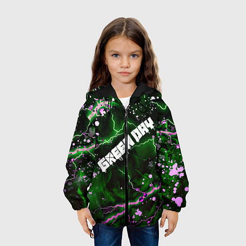 Детская куртка GreenDay / 3D-Черный – фото 3