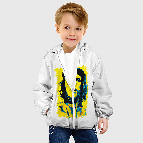 Детская куртка Че Гевара / 3D-Белый – фото 4