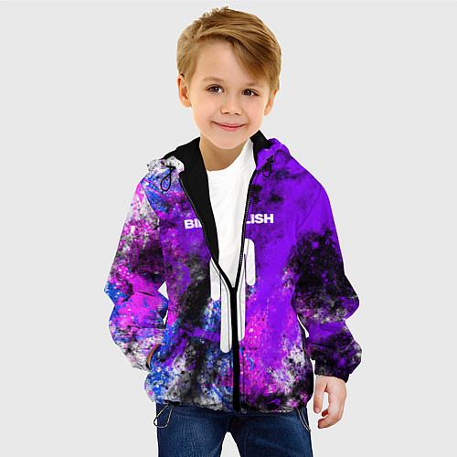 Детская куртка BILLIE ELLISH / 3D-Черный – фото 4