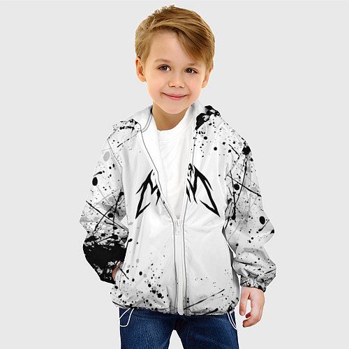 Детская куртка ПОШЛАЯ МОЛЛИ / 3D-Белый – фото 4