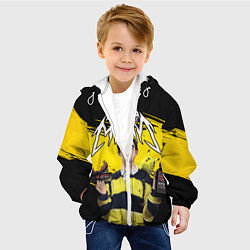 Куртка с капюшоном детская ПОШЛАЯ МОЛЛИ, цвет: 3D-белый — фото 2