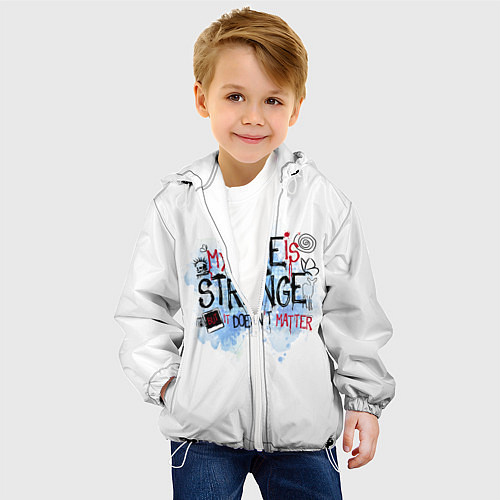 Детская куртка LIFE IS STRANGE / 3D-Белый – фото 4
