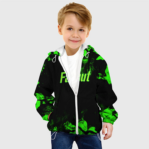 Детская куртка FALLOUT / 3D-Белый – фото 4