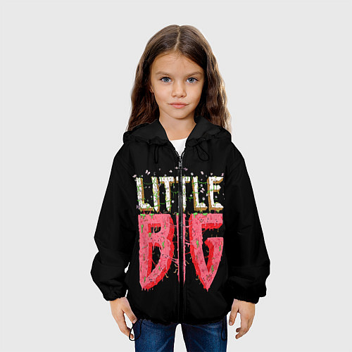 Детская куртка Little Big / 3D-Черный – фото 3