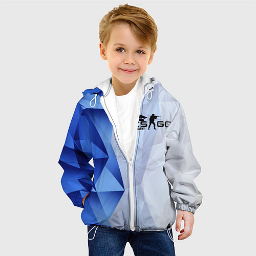 Детская куртка CS Academy / 3D-Белый – фото 4