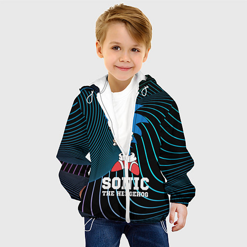 Детская куртка SONIC СОНИК / 3D-Белый – фото 4