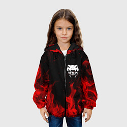 Куртка с капюшоном детская VENUM, цвет: 3D-черный — фото 2