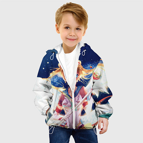 Детская куртка SAILOR MOON / 3D-Белый – фото 4