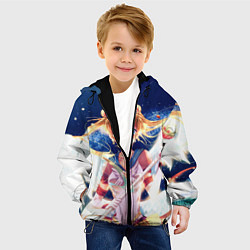 Куртка с капюшоном детская SAILOR MOON, цвет: 3D-черный — фото 2