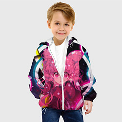 Куртка с капюшоном детская ДОЧЬ ЛУНЫ, цвет: 3D-белый — фото 2