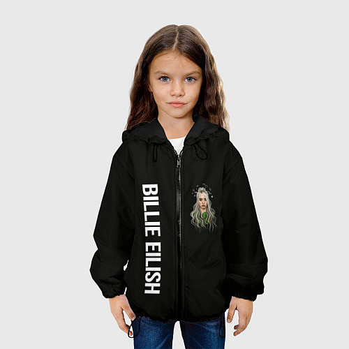 Детская куртка BILLIE EILISH / 3D-Черный – фото 3