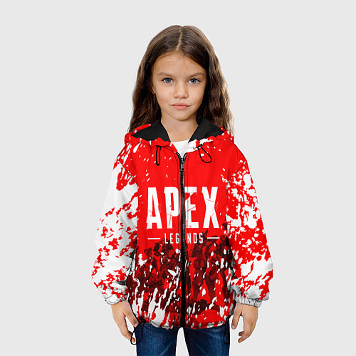 Детская куртка APEX LEGENDS / 3D-Черный – фото 3