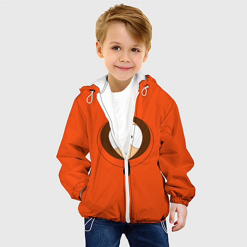 Детская куртка Кенни / 3D-Белый – фото 4