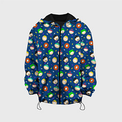 Куртка с капюшоном детская South Park, цвет: 3D-черный