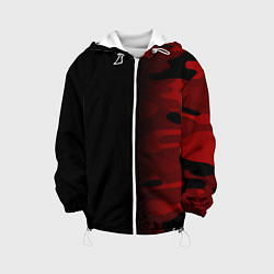 Детская куртка RED BLACK MILITARY CAMO