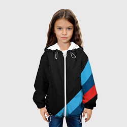 Куртка с капюшоном детская BMW MASK, цвет: 3D-белый — фото 2