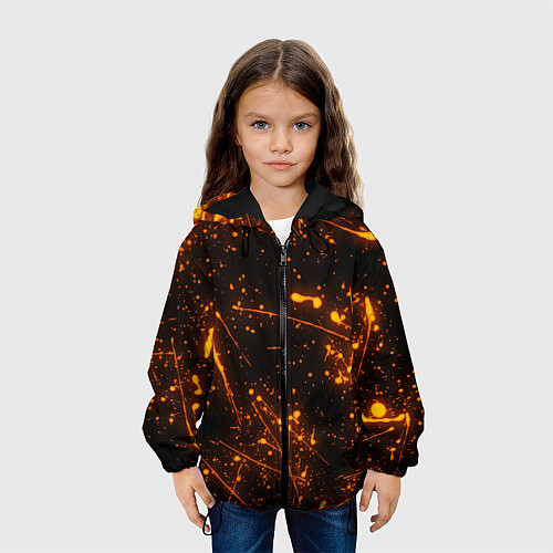 Детская куртка FLAME / 3D-Черный – фото 3