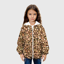 Куртка с капюшоном детская Гречка Греча, цвет: 3D-белый — фото 2