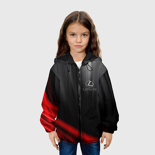 Детская куртка LEXUS / 3D-Черный – фото 3