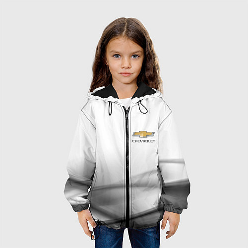 Детская куртка CHEVROLET / 3D-Черный – фото 3