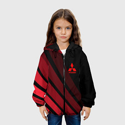 Куртка с капюшоном детская MITSUBISHI, цвет: 3D-черный — фото 2