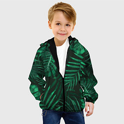 Куртка с капюшоном детская Я из джунглей, цвет: 3D-черный — фото 2