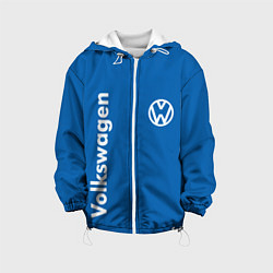 Куртка с капюшоном детская Volkswagen, цвет: 3D-белый