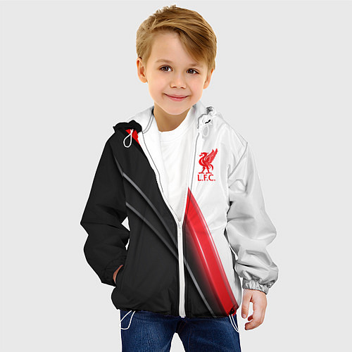 Детская куртка Liverpool F C / 3D-Белый – фото 4