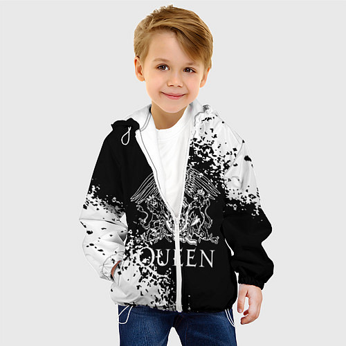 Детская куртка QUEEN / 3D-Белый – фото 4