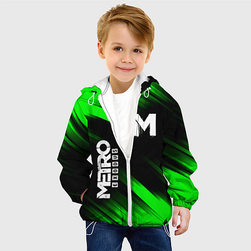 Детская куртка METRO EXODUS / 3D-Белый – фото 4
