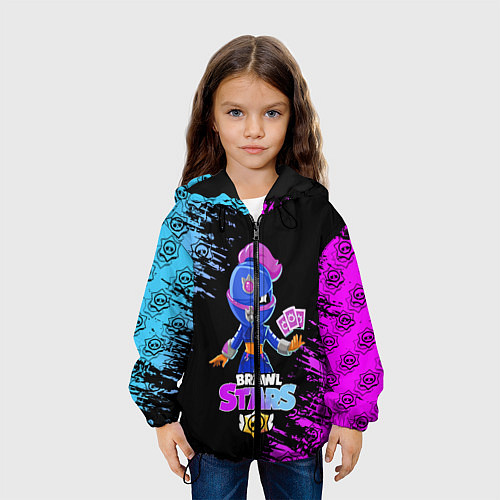 Детская куртка BRAWL STARS TARA / 3D-Черный – фото 3