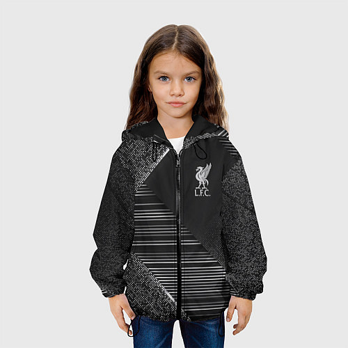 Детская куртка Liverpool F C / 3D-Черный – фото 3