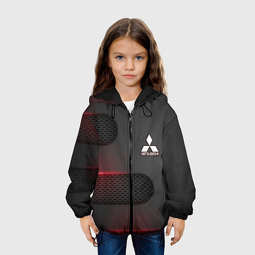 Детская куртка Mitsubishi / 3D-Черный – фото 3