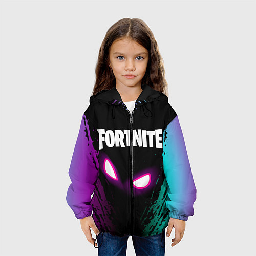 Детская куртка FORTNITE / 3D-Черный – фото 3