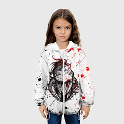 Куртка с капюшоном детская УБИЙЦА ГОБЛИНОВ, цвет: 3D-белый — фото 2