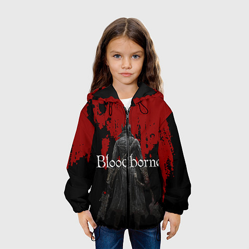 Детская куртка Bloodborne / 3D-Черный – фото 3