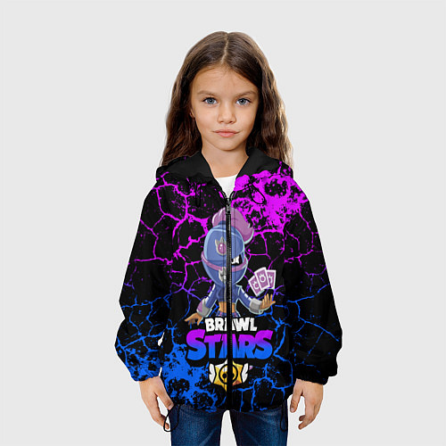 Детская куртка Brawl Stars TARA / 3D-Черный – фото 3