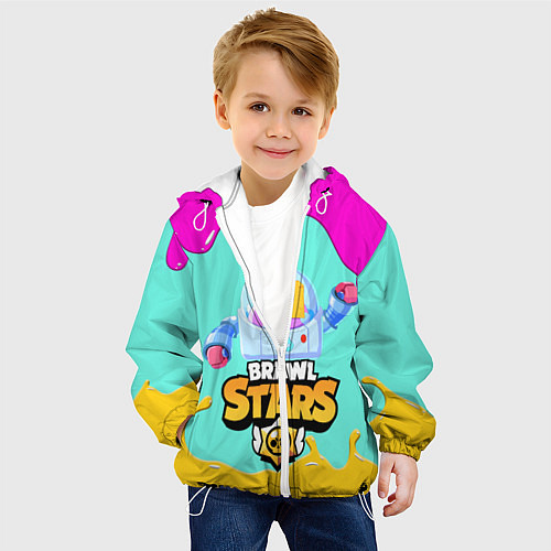 Детская куртка BRAWL STARS SPROUT / 3D-Белый – фото 4