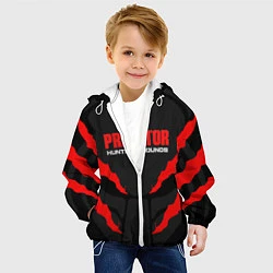 Куртка с капюшоном детская PREDATOR:HUNTING GROUNDS, цвет: 3D-белый — фото 2