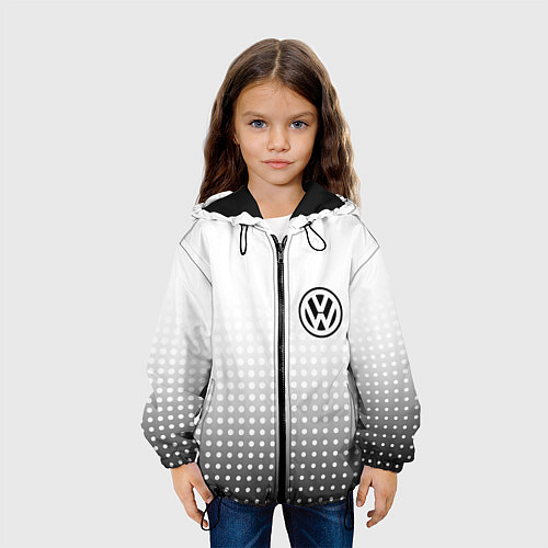 Детская куртка Volkswagen / 3D-Черный – фото 3