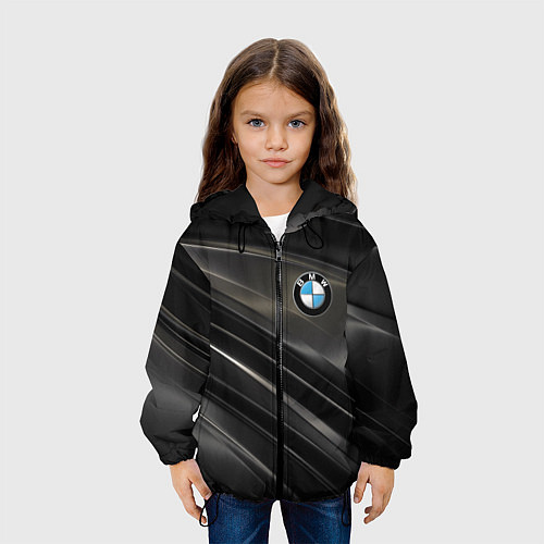 Детская куртка BMW / 3D-Черный – фото 3