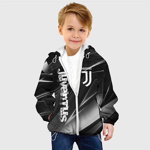 Детская куртка JUVENTUS / 3D-Белый – фото 4