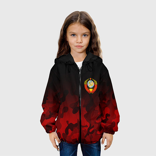 Детская куртка СССР / 3D-Черный – фото 3