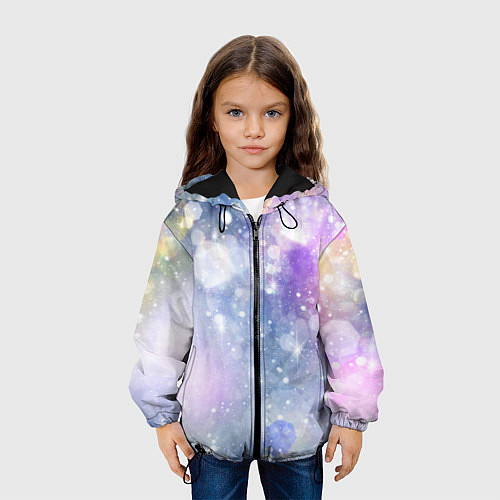 Детская куртка Звездное небо / 3D-Черный – фото 3
